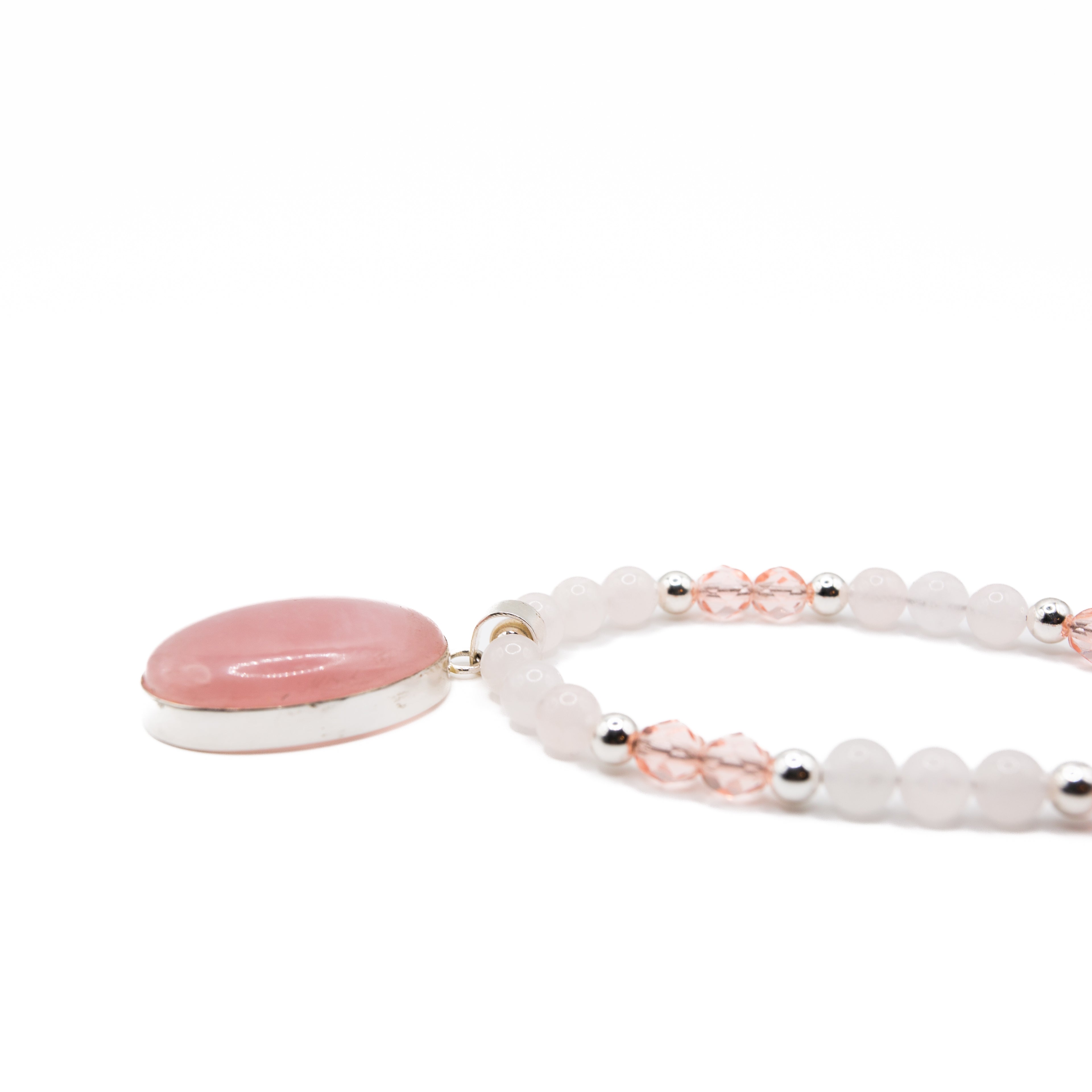 Rose Quartz Pendant Necklace