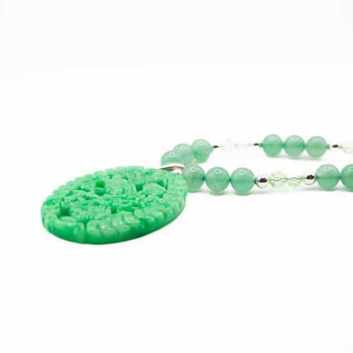 Jade Pendant Necklace
