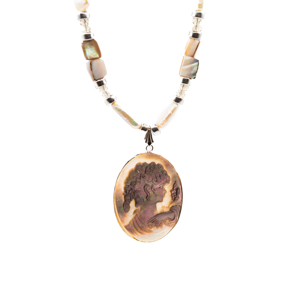 Abalone Shell Pendant Necklace