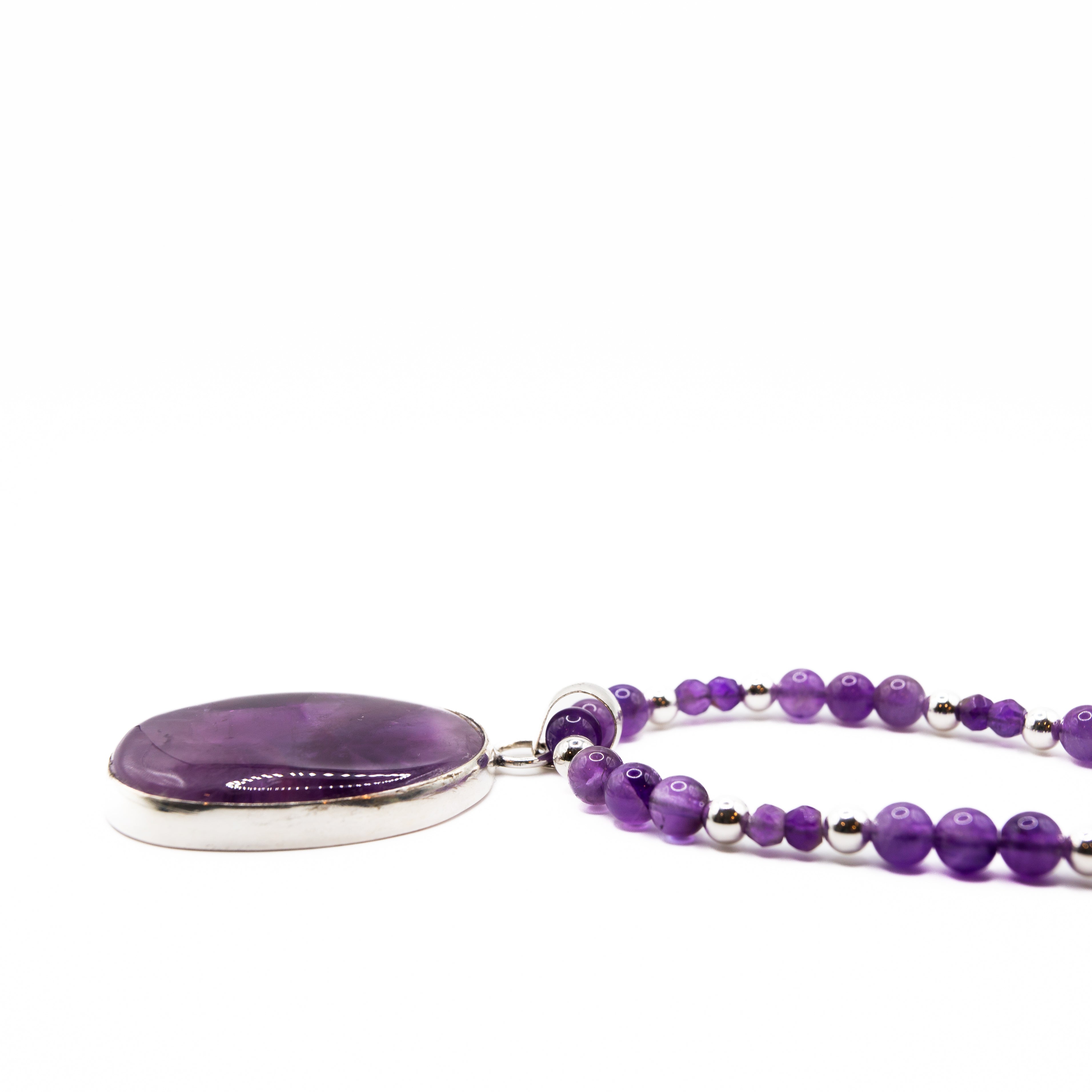 Amethyst Pendant Necklace