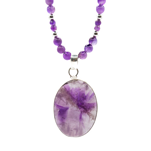 Amethyst Pendant Necklace