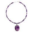 Amethyst Pendant Necklace