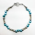 Blue Pearl Bracelet
