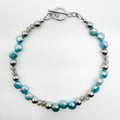Blue Pearl Bracelet