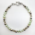 Green Pearl Bracelet