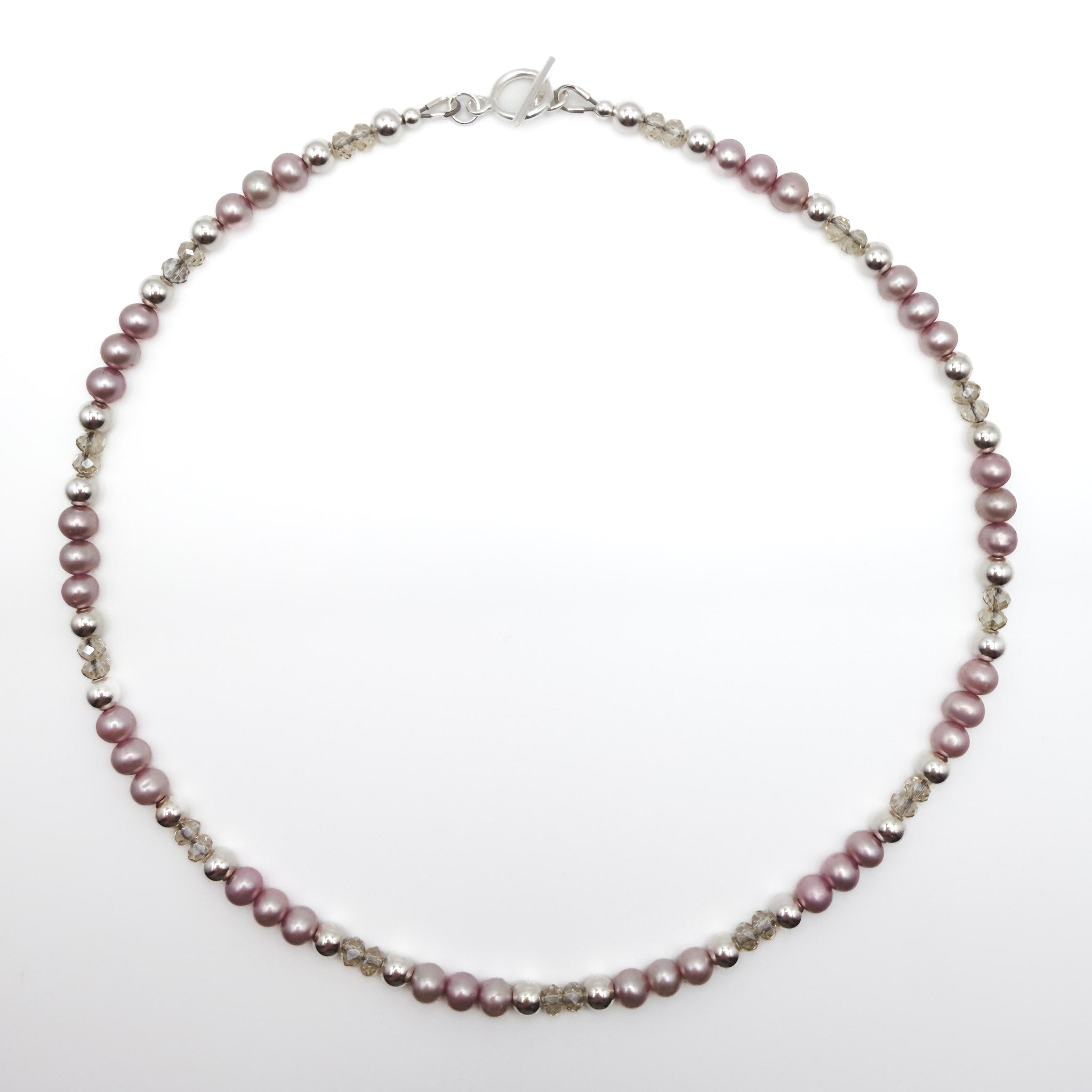 Pink Pearl Necklace