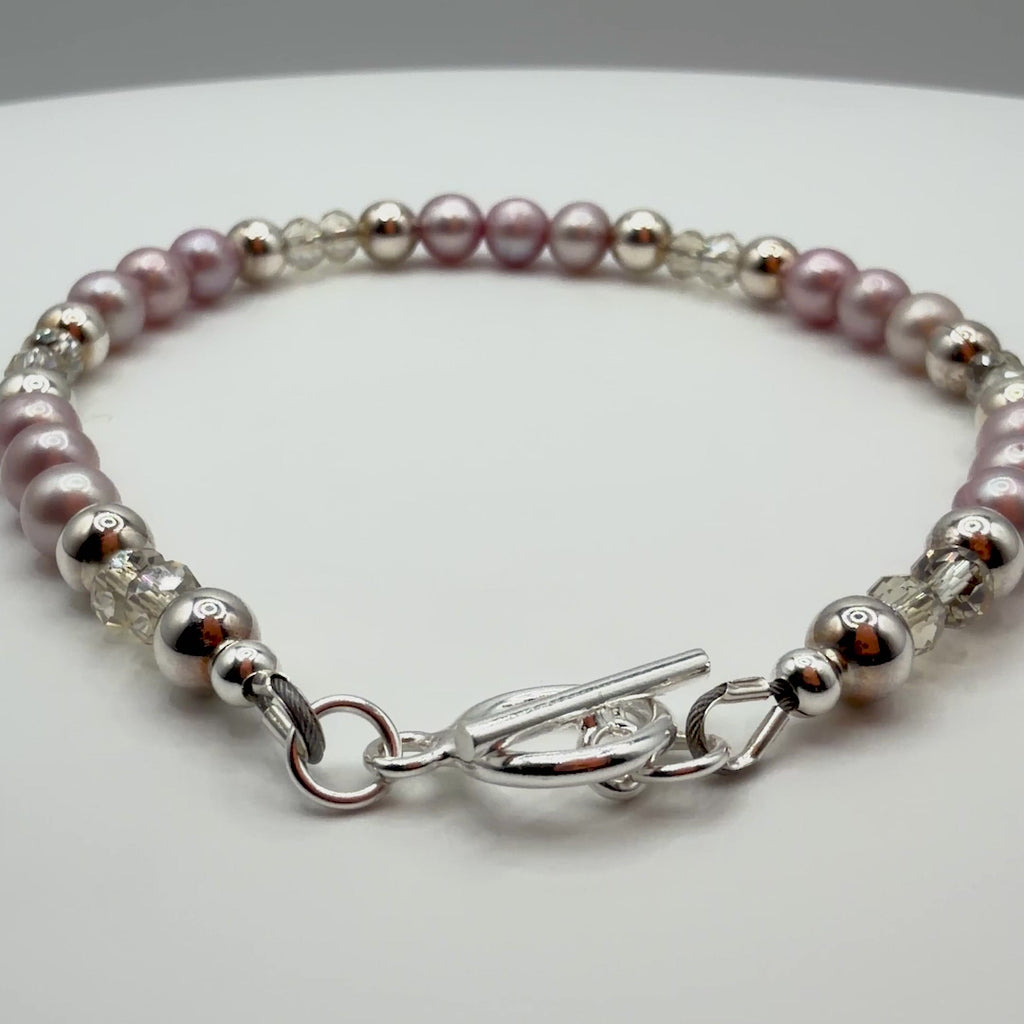 Pink Pearl Bracelet